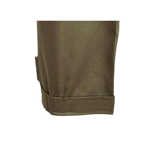 Round Tree & Yorke Mens Brown Classic Fit Comfort Expander Waist Pants Sz 36x30 - Picture 2 of 11